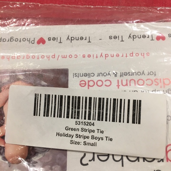 Holiday tie/bow tie set. Toddler size - Picture 5 of 5